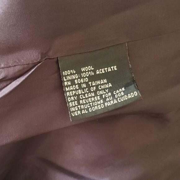 Kasper ASL 100% Wool Button Front Jacket - Picture 8 of 9